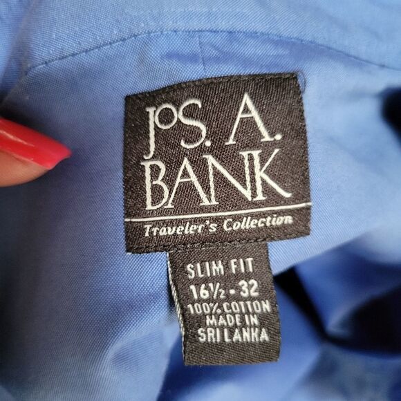 JOS A. BANK Traveler's Collection Slim Fit Button-down - Picture 4 of 4